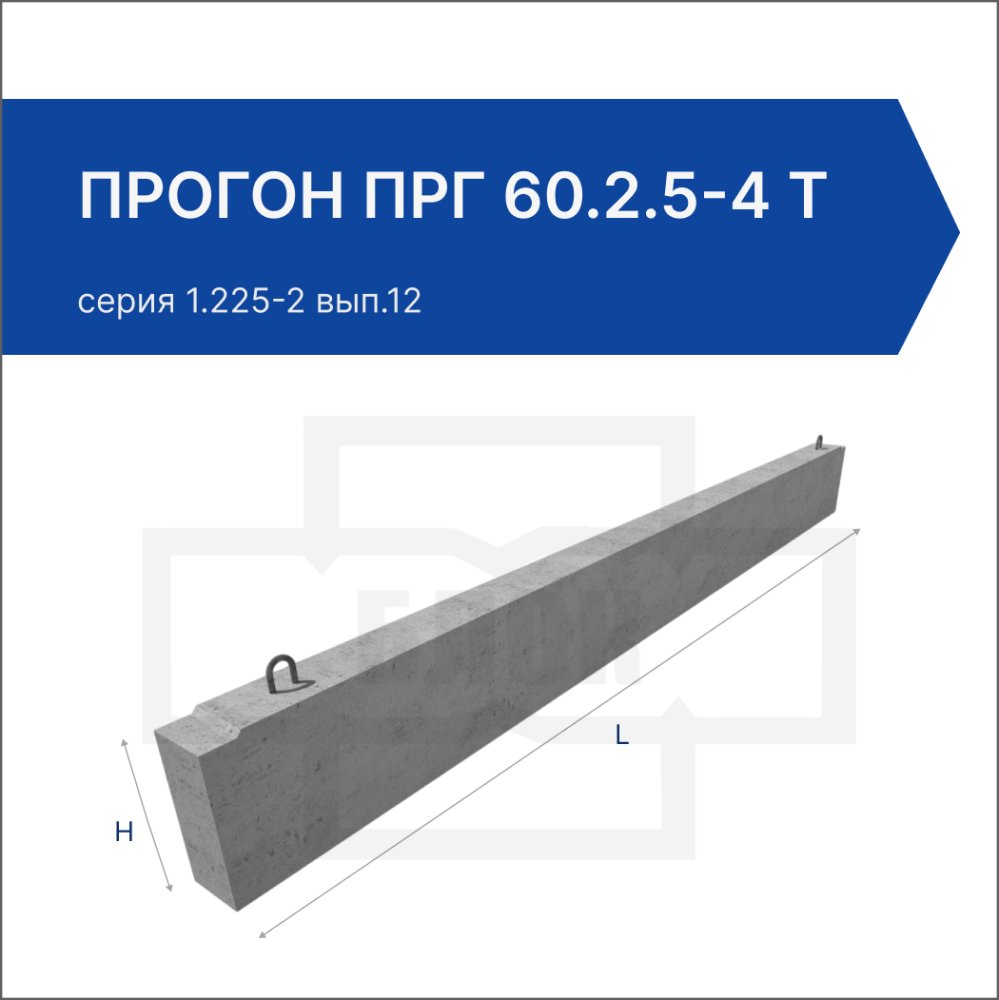 Прогон ПРГ 60.2.5-4 Т Прогон ПРГ 60.2.5-4 Т