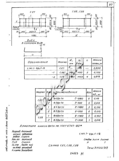 Плита 1ПК 59.10-4,5