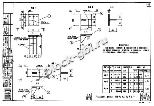Диафрагма жесткости ДМ2-28-60п лев Диафрагма жесткости ДМ2-28-60п лев