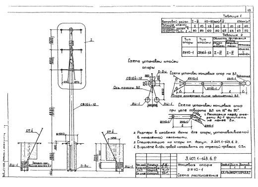 Концевая опора 2К10-1 Концевая опора 2К10-1