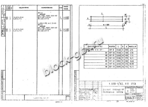 Диафрагма жесткости ДЛ 26.31