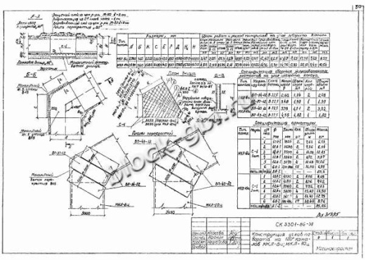 Лотковое перекрытие ЛП-8и