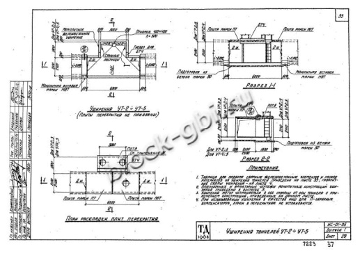 Балка тоннелей БТ 3
