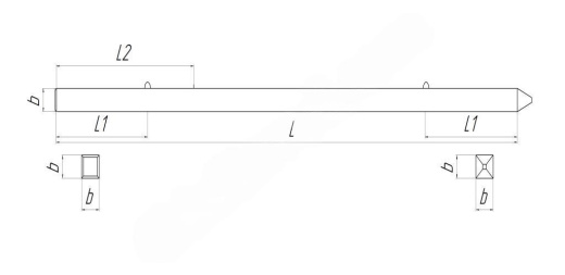 Свая С 110.30-8 у Свая С 110.30-8 у