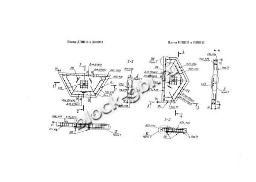 Плита 1ПШД 12