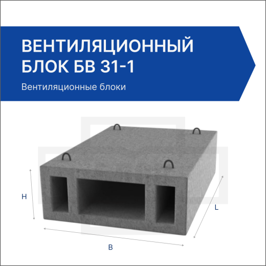 Вентиляционный блок БВ 31-1