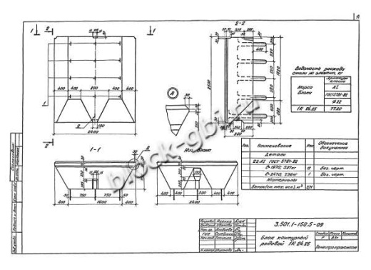 Блок контурный рядовой 1К24.25 Блок контурный рядовой 1К24.25
