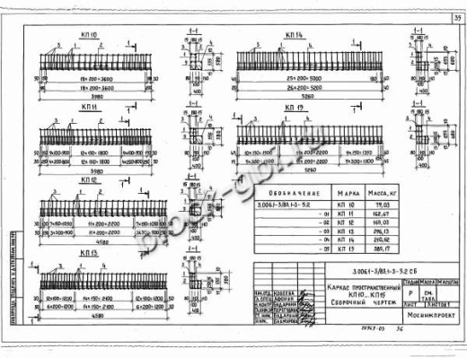 Балка коллекторов Б 21-14,5