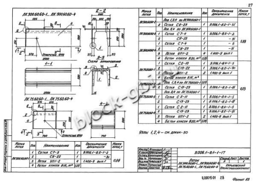 Лоток ЛК 300.60.60-2