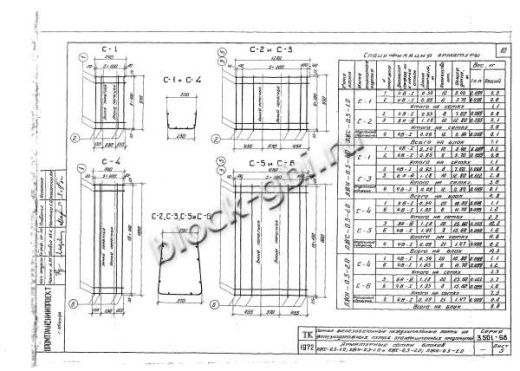 Лоток междушпальный ЛЖН-0.5-1.0