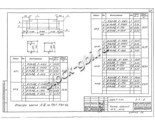 Ригель РЖ 8.52-8 Ригель РЖ 8.52-8