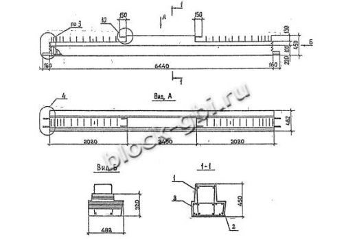 Ригель 1РП 4.65-6 С